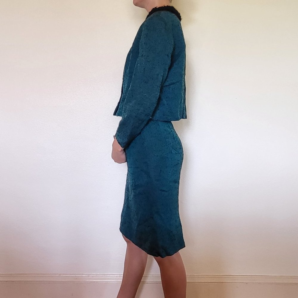 Vintage Spitzen-Klasse Wool Suit Perfect